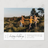 モダンミニマルHappy Holidays Christmas Budget (正面)