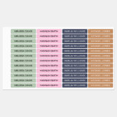 モダンミニマルKids Waterproof Nameラベル ラベル (シート)