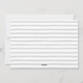 モダンミニマルScript Happy New Year Photo Holiday シーズンカード (裏面)