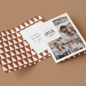 モダンミニマルTerracottaの写真数々の サンキューカード