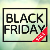 モダンミニマールブラックフライデーセール – 店舗 ウィンドウサイン (シート3)