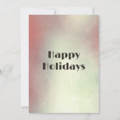 モダンミニマ企業のリスト赤面 招待状 (裏面)