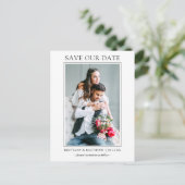 モダンミニマ救リストのカップル写真 ポストカード (スタンド正面)