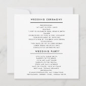 モダンミニマ結婚リストの写真 (裏面)