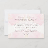 モダンミニマ結婚リストの写真 サンキューカード (裏面)