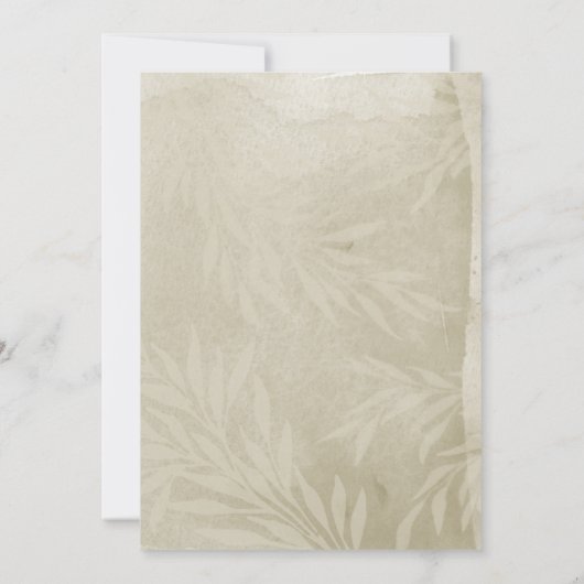 モダンミニマ結婚リストの写真 セーブザデート (裏面)