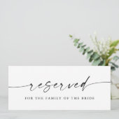 モダンミニマ結婚リストの看板 (スタンド正面)