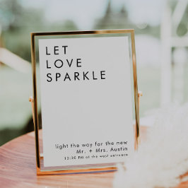 モダンミニマ結婚リストの送信オフ標識 招待状