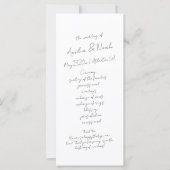 モダンミニマ結婚リストイベント計画 (正面)