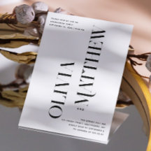 モダンミニマ結婚リスト婚約パーティ