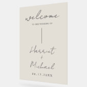 モダンミニマ結婚リスト アクリルサイン (傾斜)