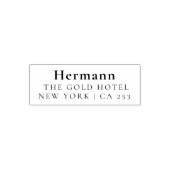 モダンミニマ結婚リスト セルフインキングスタンプ (デザイン)