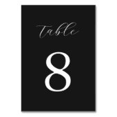 モダンミニマ結婚リスト テーブルナンバー (正面)