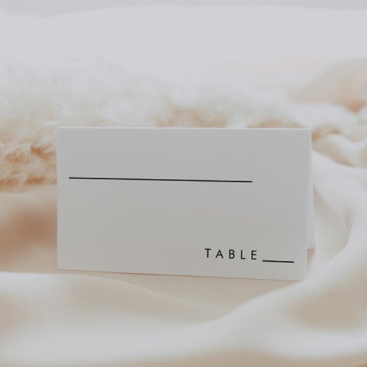 モダンミニマ結婚リスト プレイスカード