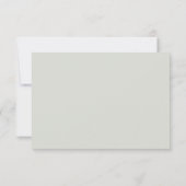 モダンミニマ結婚リスト 出欠カード (裏面)