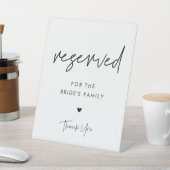 モダンミニマ結婚リスト 台座サイン (インサイチュ)