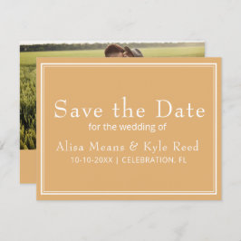 モダンミニマ縁どルの黄色い写真救の日付