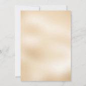 モダンミュージカルエレガント楽器誕生日 招待状 (裏面)