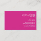 モダンミュージカルビジネスブランディング金ゴールド音楽ノート 名刺 (裏面)