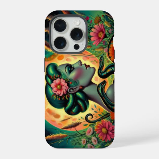 モダンメデューサ  iPhoneケース (裏面)
