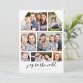 モダンメモリーズ 7 フォトタグ ホリデーフォトカード シーズンカード (スタンド正面)