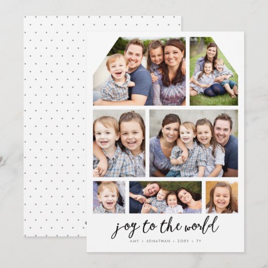 モダンメモリーズ 7 フォトタグ ホリデーフォトカード シーズンカード (正面/裏面)