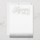 モダンメリーきらめく休日2 – フォトカード シーズンカード (正面)