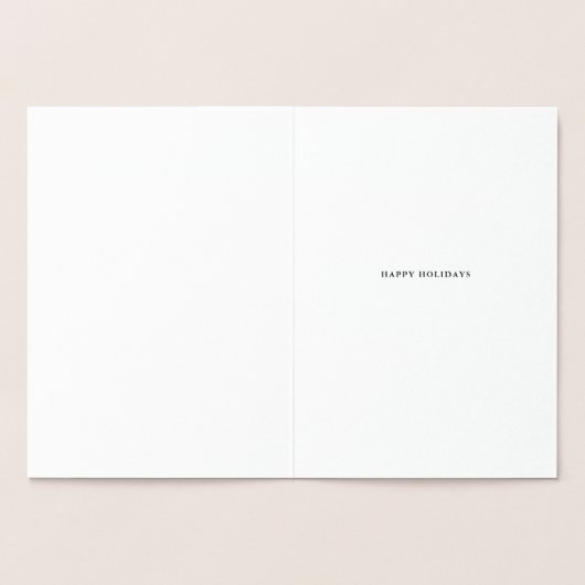 モダンメリーと明るいクリスマス 箔カード (内部)