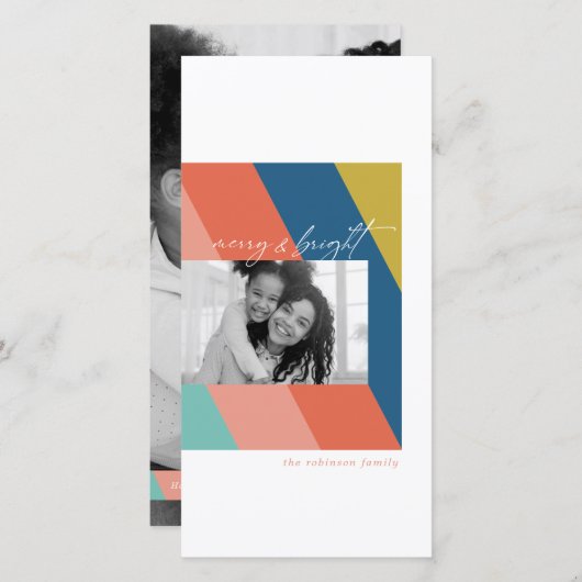モダンメリーとBright Flat Card (正面/裏面)