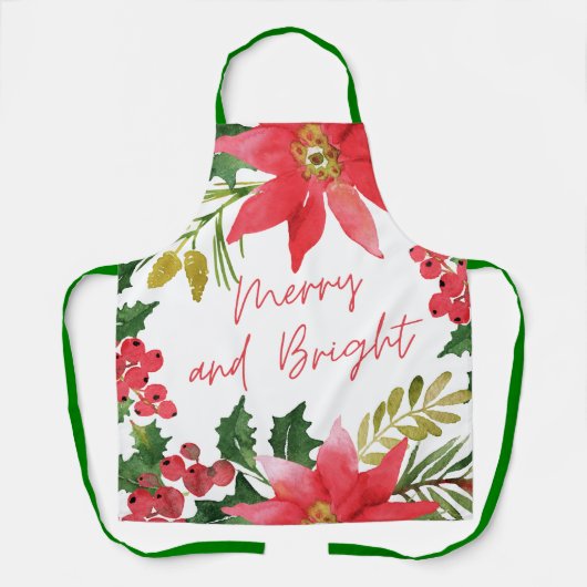 モダンメリーとBright Script エプロン (正面)