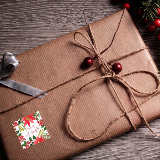 モダンメリーとBright Script スクエアシール