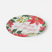 モダンメリーとBright Script ペーパープレート (アングル)