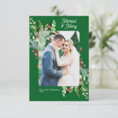 モダンメリー結婚した結婚発表 サンキューカード (スタンド正面)