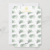 モダンメリーBeres Holiday Photo Card シーズンカード (裏面)