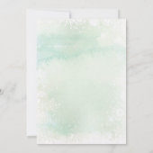 モダンメリーBright Christmas Treeパーティー 招待状 (裏面)