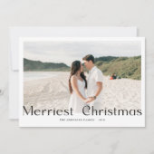 モダンメリーChristmas Coolesの写真 シーズンカード (正面)