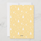 モダンメリーChristmas Photo シーズンカード (裏面)