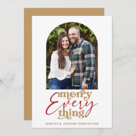 モダンメリーEverything Arch Holiday Photo