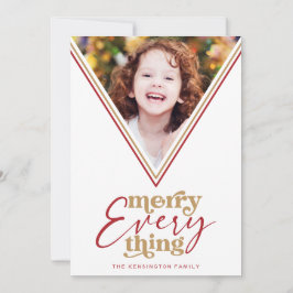 モダンメリーEverything Geometric Holiday Photo