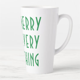 モダンメリーEverything Holiday Tree カフェラテマグ