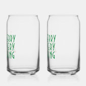 モダンメリーEverything Holiday Tree ガラス缶 (左)