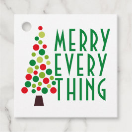 モダンメリーEverything Holiday Tree フェイバータグ