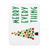 モダンメリーEverything Holiday Tree マグネット (縦)