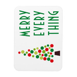 モダンメリーEverything Holiday Tree マグネット