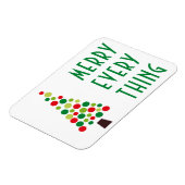 モダンメリーEverything Holiday Tree マグネット (左側)