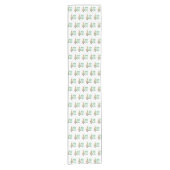 モダンメリーEverything Holiday Tree Pattern ショートテーブルランナー (正面)