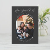 モダンメリーLittle Christmas Capsule Photo シーズンカード (スタンド正面)