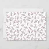 モダンメルロサプライズ婚約 案内状 (裏面)