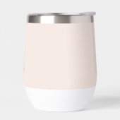 モダンモノグラムのパーソナライズされた赤面 (左面)