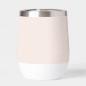 モダンモノグラムのパーソナライズされた赤面 (背面)